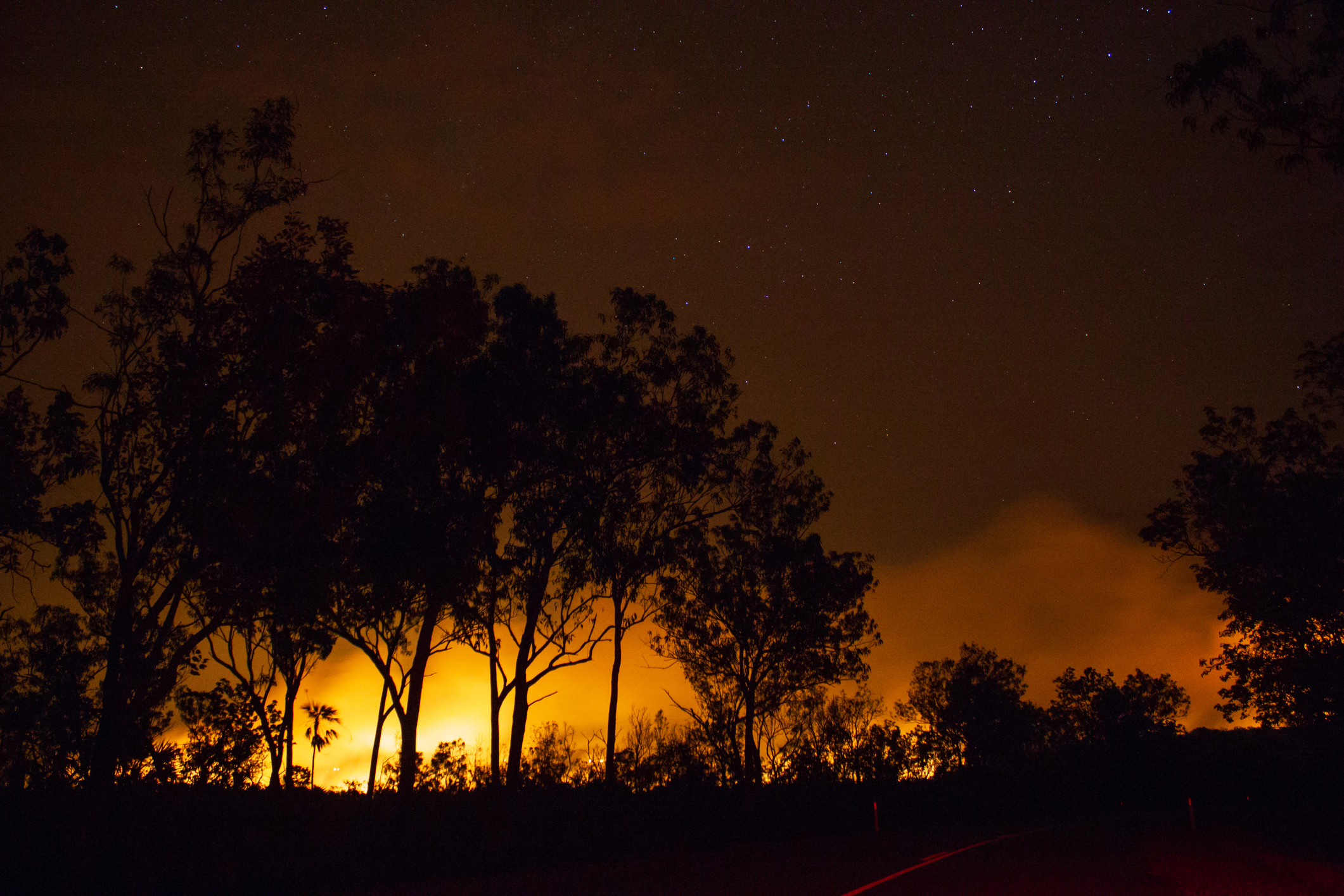 Litchfield National Park Bushfire