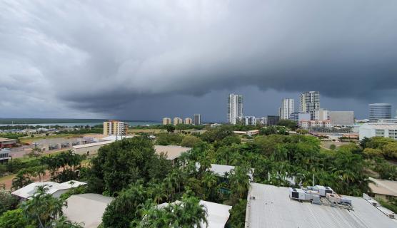 Stormy Darwin Skyline