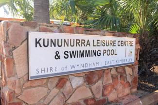 The Kununurra Leisure Centre. 